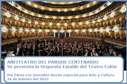ORQUESTA TEATRO COLON